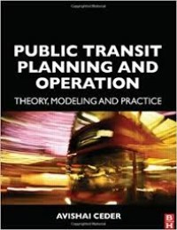 Image of PUBLIC TRANSIT PLANNING AND OPERATION
