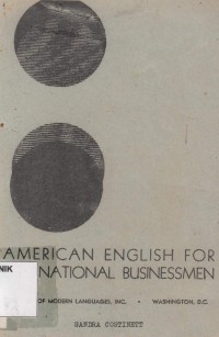 Image of american english for international businessmen