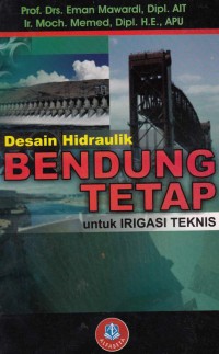 Image of desain hidraulik bendung tetap