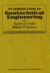 Image of an introduction to geotecnical engineering