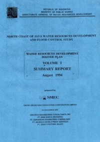Image of NORTH COAST OF JAVA WATER RESOURCES DEVELOPMENT AND FLOOD CONTROL STUDY