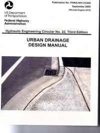 Image of Urban Drainage Design Manual