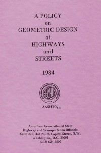 Image of a policy on geometric design of highway