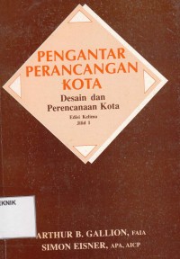 Image of pengantar perancangan kota