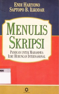 Image of menulis skripsi